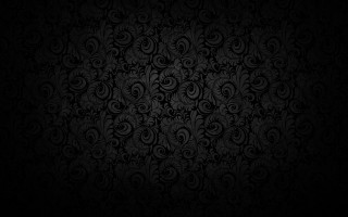 Black wallpaper swirls leaves design 2 - a black wallpaper free wallpaper