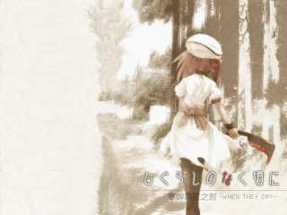 Woman white dress red umbrella 2 - a white hat free wallpaper