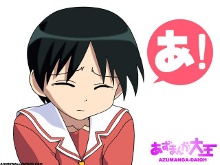 Girl blackhair redshirt speechbubble japan - a red shirt free wallpaper