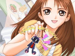 Girl teddy bear happy birthday - a teddy bear free wallpaper