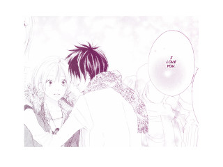 Couple love manga aya goda - a balloon free wallpaper