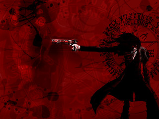 Gothic magic weapon blood red - a red background behind free wallpaper