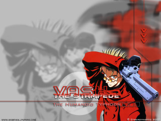 Vash stampede anime gun holding - verdadism free wallpaper