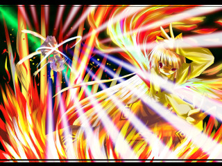 Fire wings anime battle ghosts - a fire free wallpaper