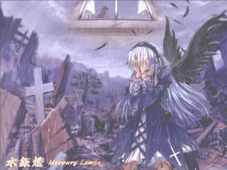 Anime sword bird city gothic - a sword and a bird free wallpaper