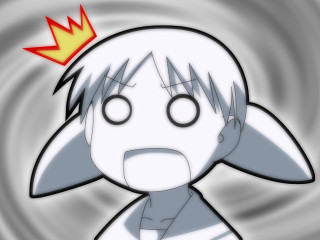 Sad crown manga solo greyscale - a crown free wallpaper for desktop