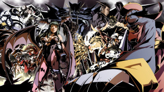 Anime demon characters group demon - a group of anime characters free wallpaper