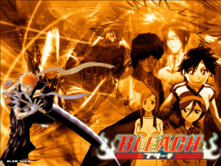 Anime sword demon group orange - a demon free wallpaper