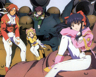 Anime girls bed giant object - a giant object free wallpaper