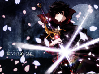 Anime sword star gothic moon - effect free wallpaper for desktop