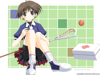 Girl tennis argyle honeycomb floor - floor free wallpaper