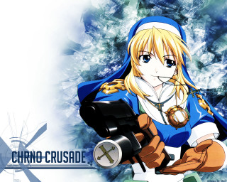 Anime gun nun blonde blue - elena guro free wallpaper for desktop