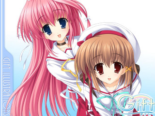 Pink haired anime girls sailor 2 - two anime girl free wallpaper