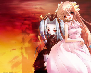 Anime couple gothic elysium autumn - elysium free wallpaper