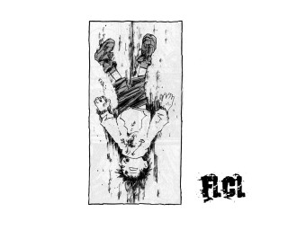 Man falling wall knife blood - conrad marcarelli free wallpaper