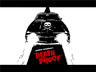 Death proof machine skull cartoon - a screenprint free wallpaper for desktop