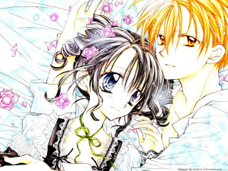 Anime couple blonde blueeyes manga - blue eye and blonde hair free wallpaper