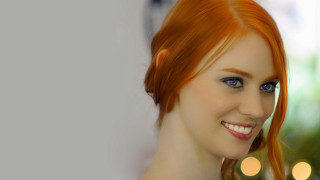 Woman red hair blue eyes 15 - constance gordoncumming free wallpaper
