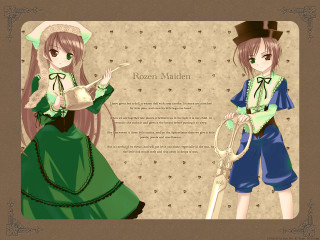 Anime sisters green dress hair - a wallpaper free wallpaper for desktop