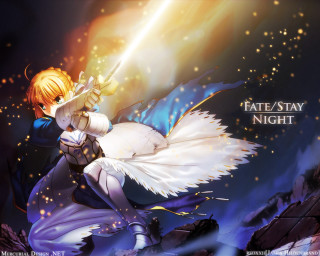 Fate stay night anime armor - a sword in the air free wallpaper