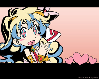 Heart character pink hearts alice - heart free wallpaper