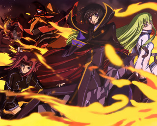 Anime fire battle embers flame - a fire free wallpaper
