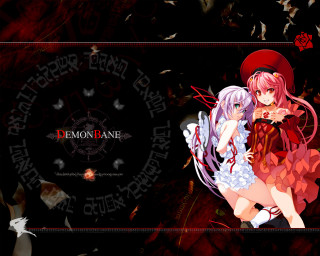 Anime gothic redhat pinkhair greeneyes - a red hat free wallpaper