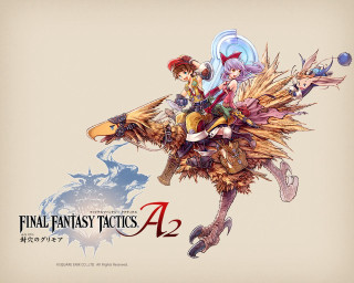 Final fantasy tactics horse rider - and a bird free wallpaper
