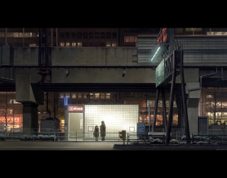 Night cityscape tokyo architecture street - a street light free wallpaper