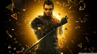 Man holding sword black background - adam manyoki free wallpaper