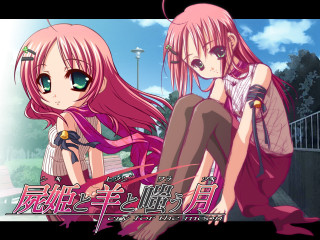 Eizan kikukawa anime girls bench - the caption free wallpaper