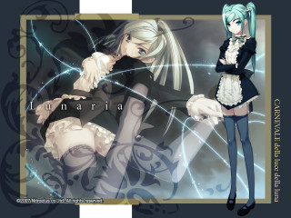 Gothic characters two girls maid - charles martin free wallpaper