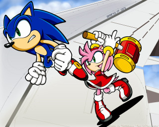 Sonic fighting plane wing sky - sonic free wallpaper