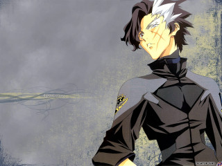 Eizan kikukawa sword blood portrait - a black outfit free wallpaper for desktop