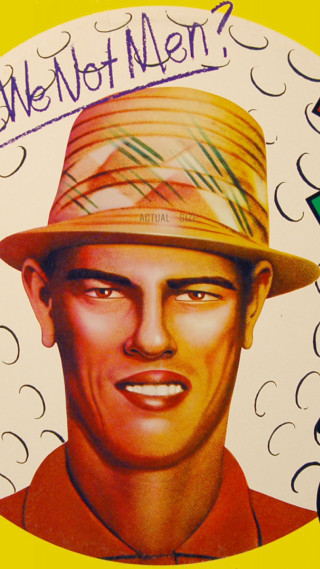 Harlem renaissance portrait hat green - benjamin marra free wallpaper