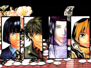 Anime group table manga keyvisual - a table free wallpaper for desktop