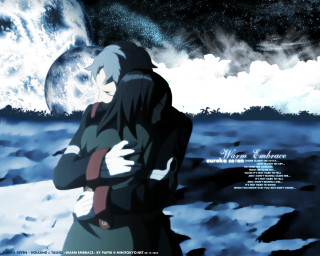 Snow moon starry sky astronaut - free sci-fi wallpaper