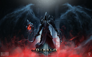 Diablo character foggy area sword - a character free wallpaper