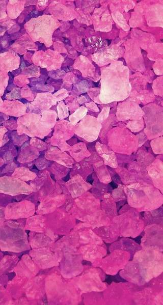 Pink rocks white background border - a mosaic free wallpaper for mobile