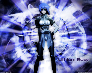 Futuristic woman cyberpunk bluehair lightning - a futuristic design free wallpaper