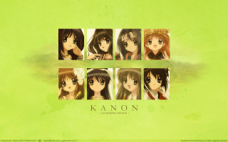Anime girls kanon rayonism kyoto - different free wallpaper for desktop