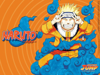 Naruto cloud smile fieryhair orange - manga free wallpaper