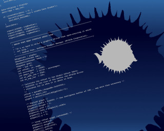 Fish code mandelbrot biopunk generative - biopunk free wallpaper