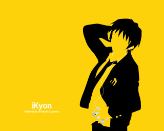 Man suit tie hand head 3 - kyoto animation free wallpaper for desktop