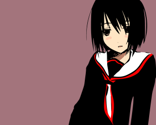 Anime girl school uniform yandere - tie free wallpaper