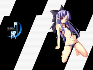 Eizan kikukawa bikini anime blue - anime free wallpaper
