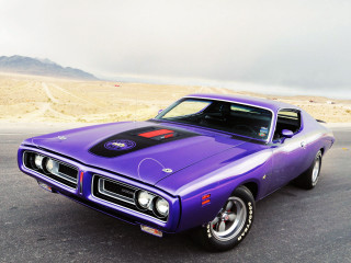 Purple car black stripe hood - a purple car free wallpaper