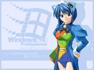 Woman blue coat cat ears - manga and anime 1 9 9 9 free wallpaper