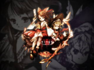 Anime demon girls sword rayonism - a anime character free wallpaper