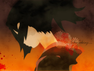 Silhouette flower hair dragonsky gothic - a black dragon free wallpaper